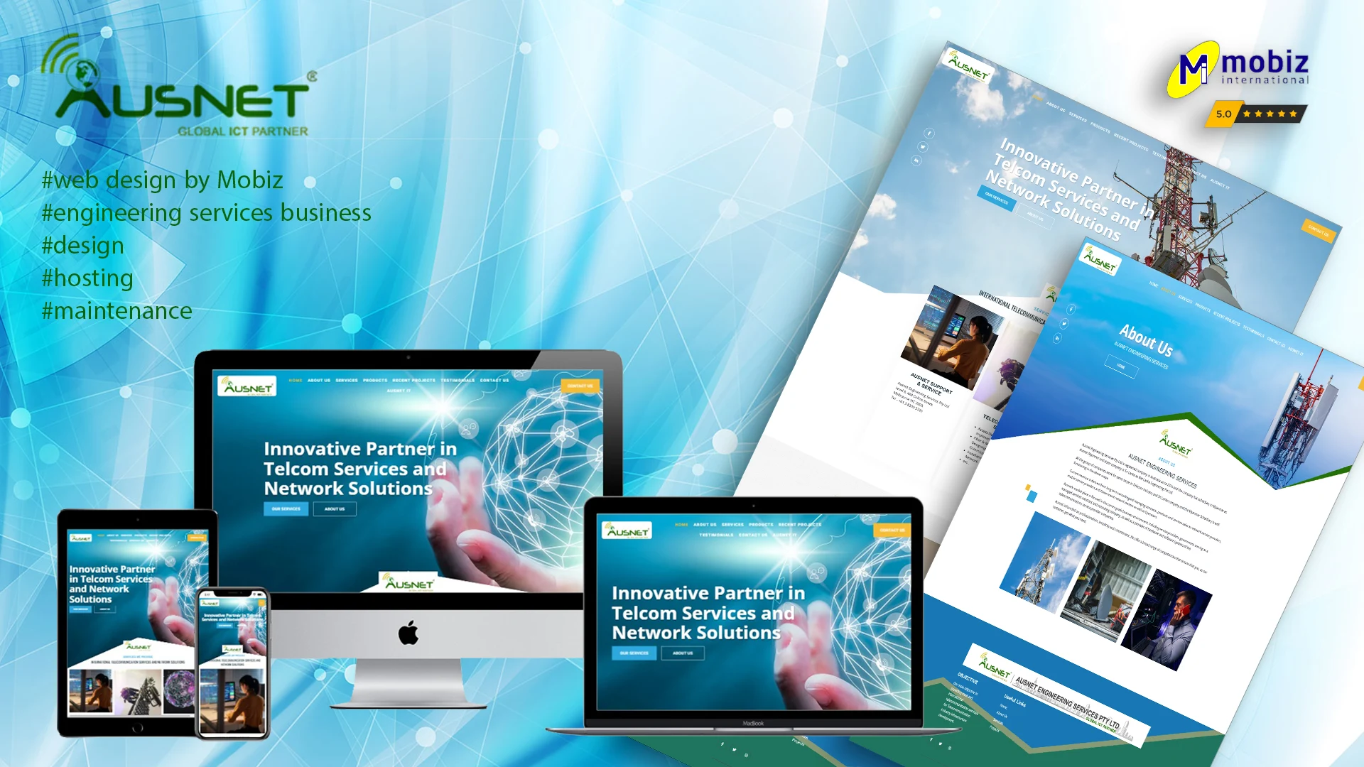 Engineering Services Website | Ausnet Engineering Australia