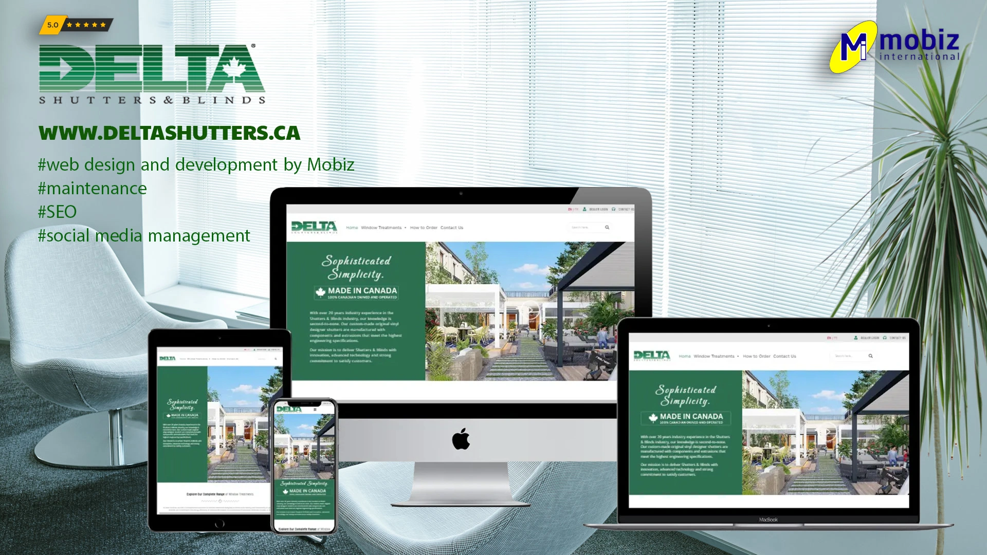 Roller Shutter Website | Delta Shutter Business Case Study