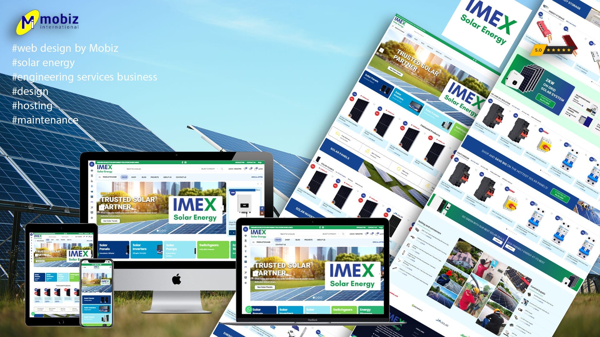 Solar Energy E-Commerce | Imex Solar Energy Case Study