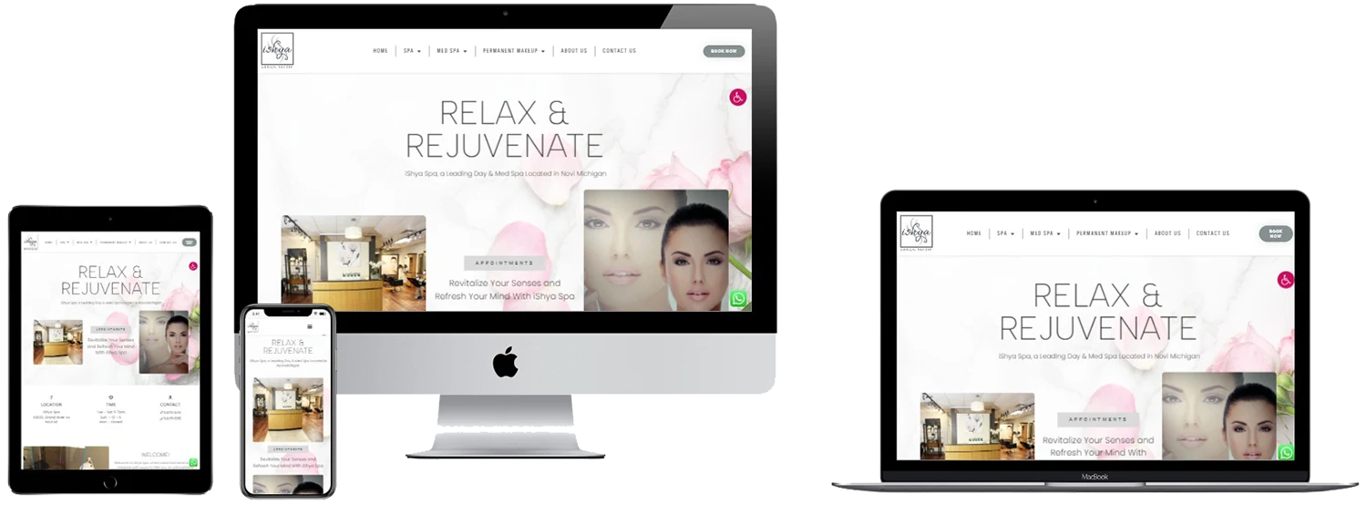 Spa &amp; Wellness Website | IshyaSpa.com