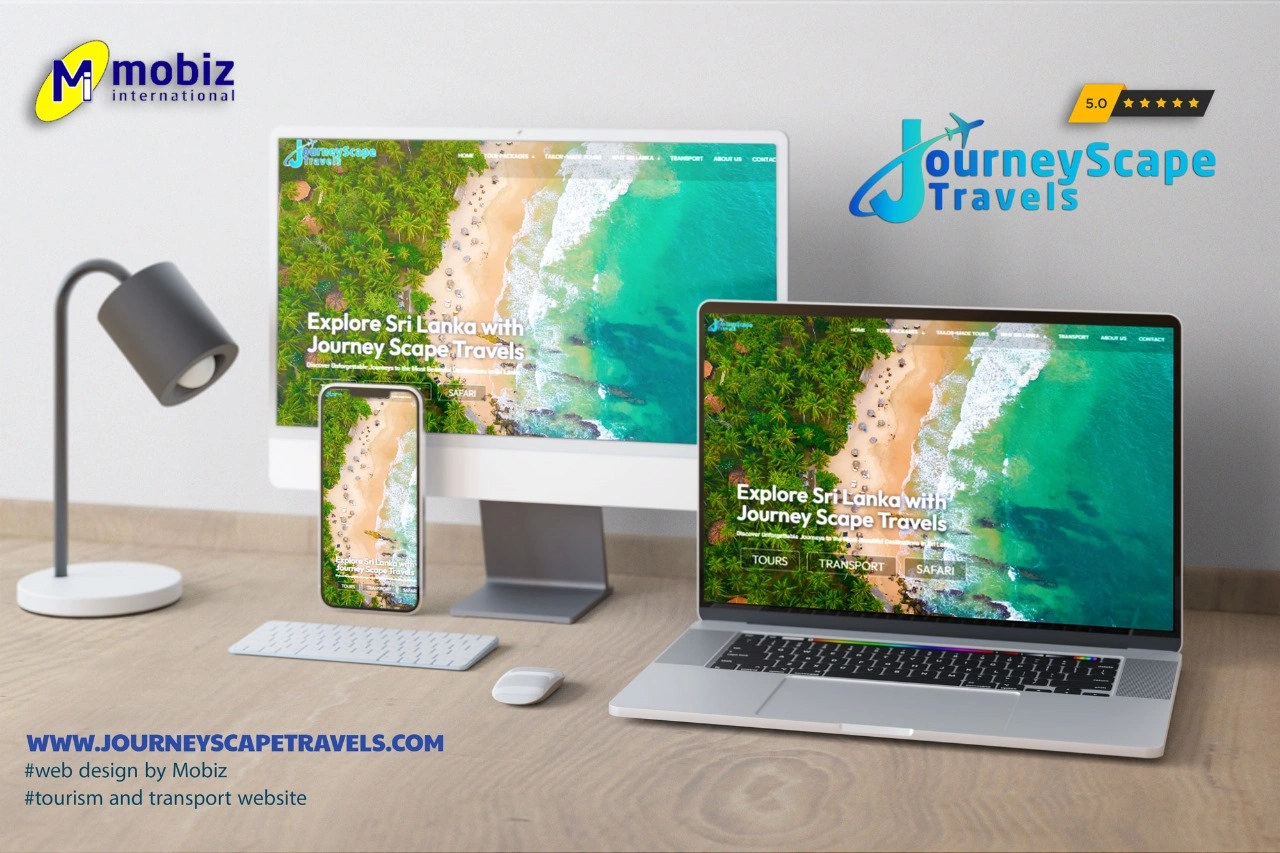 Travel Agency Website | Journey Scape Travels Case Study