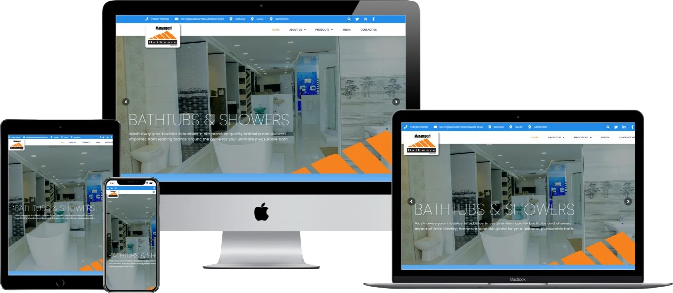Bathroom Fittings Supplier Website | ManamperiBathware.com