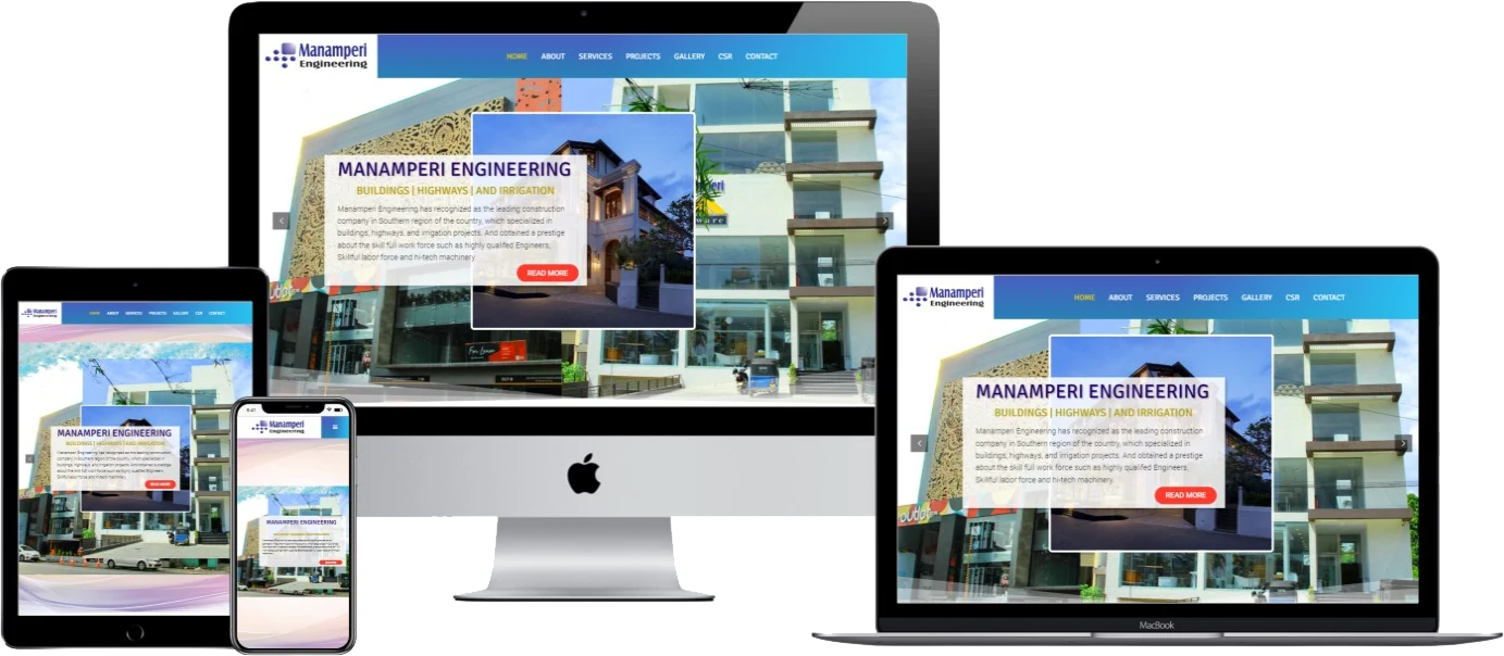 Engineering Services Website | ManamperiEngineering.com Case Study