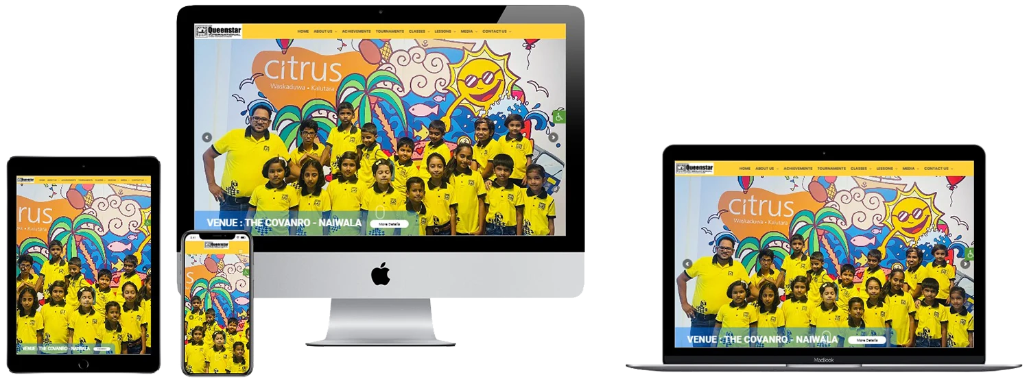 Chess Academy Website Sri Lanka | QueenstarChess.lk