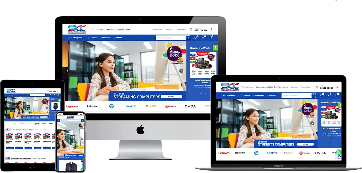 Computer Store E-Commerce | Suhada Computer Center Gampaha