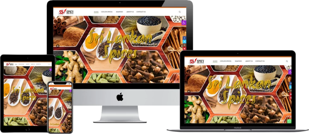 Export Company Website Sri Lanka | SpicyExport.com Case Study