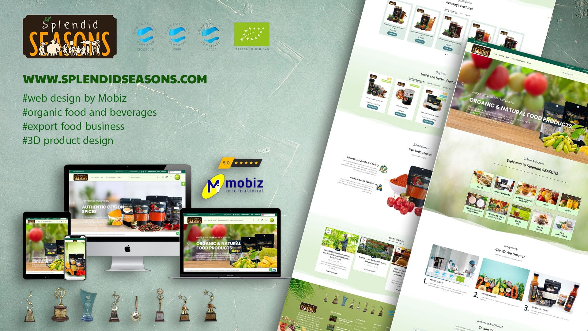 Organic Food E-Commerce | Splendid Season Case Study