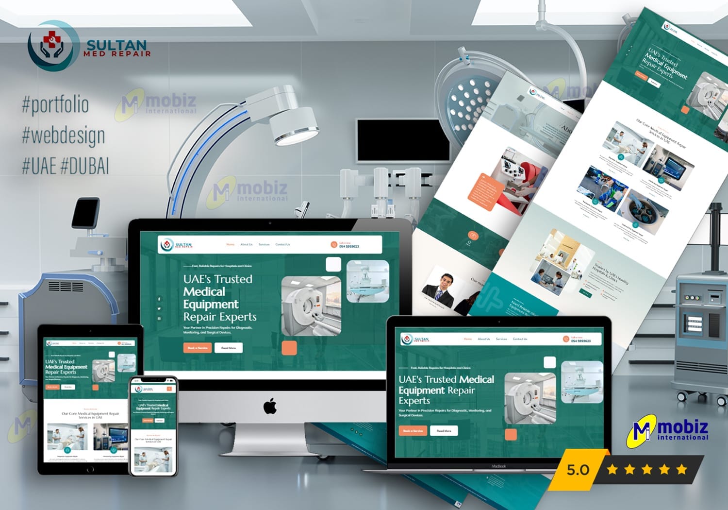 Medical Equipment Repair Website UAE | Sultan Medical