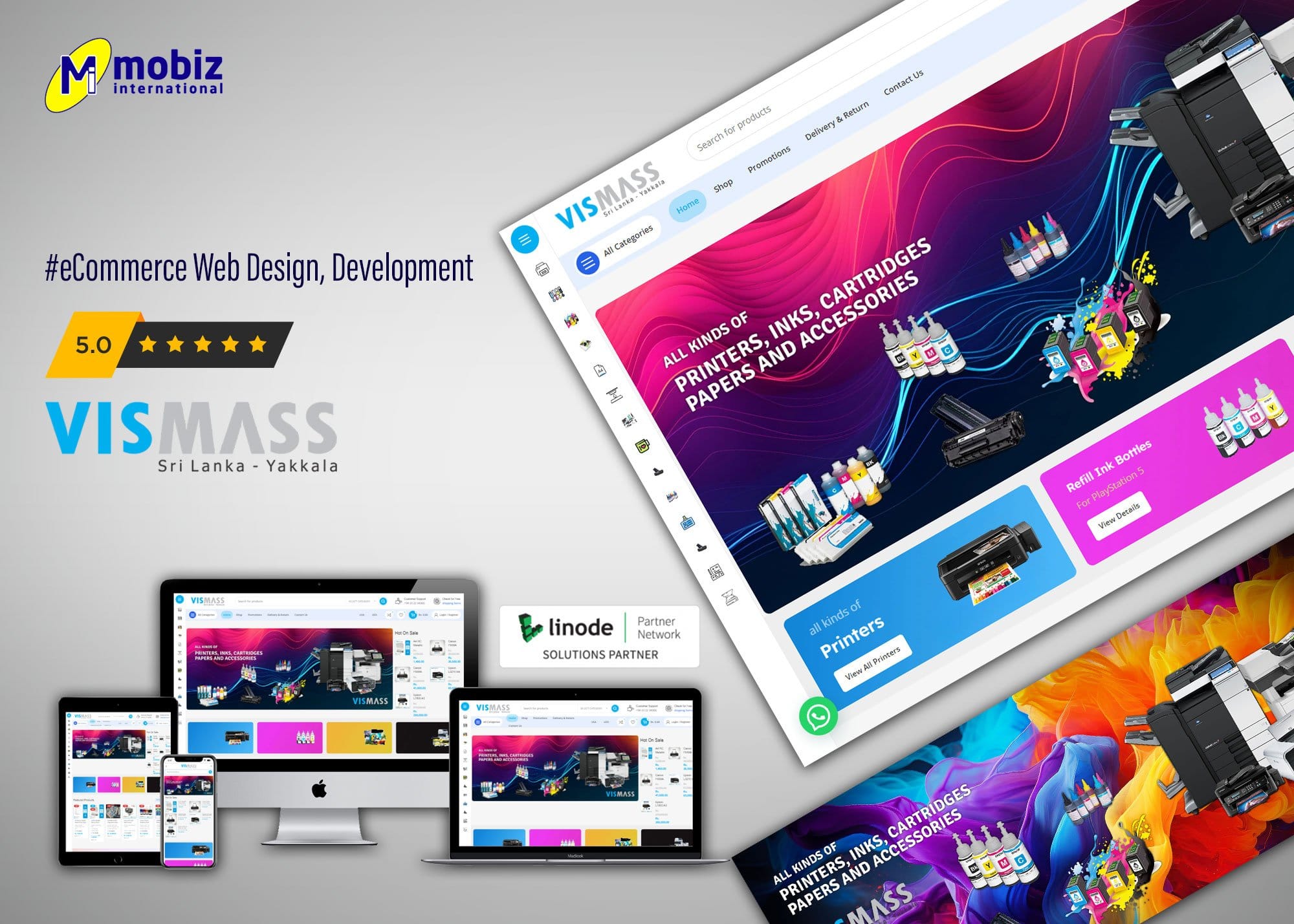 Inkjet Supplies E-Commerce | VISMASS InkJet Case Study
