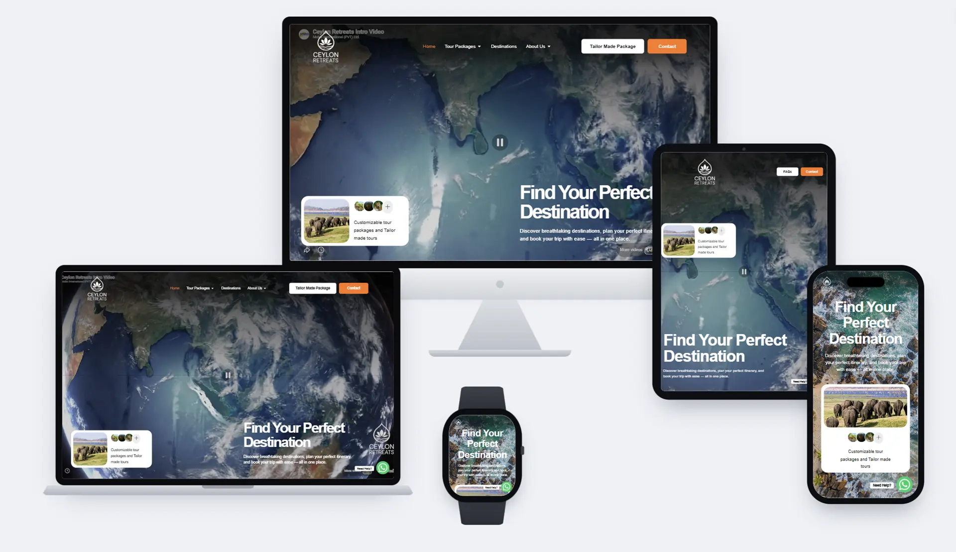 Tour Operator Website
