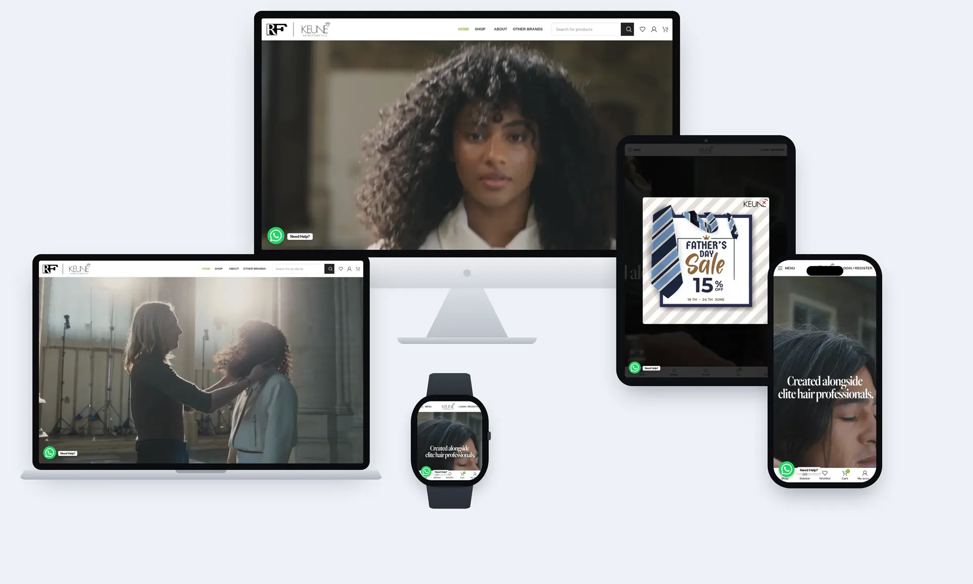 eCommerce Revamp | Keune Sri Lanka Professional Haircare Case Study