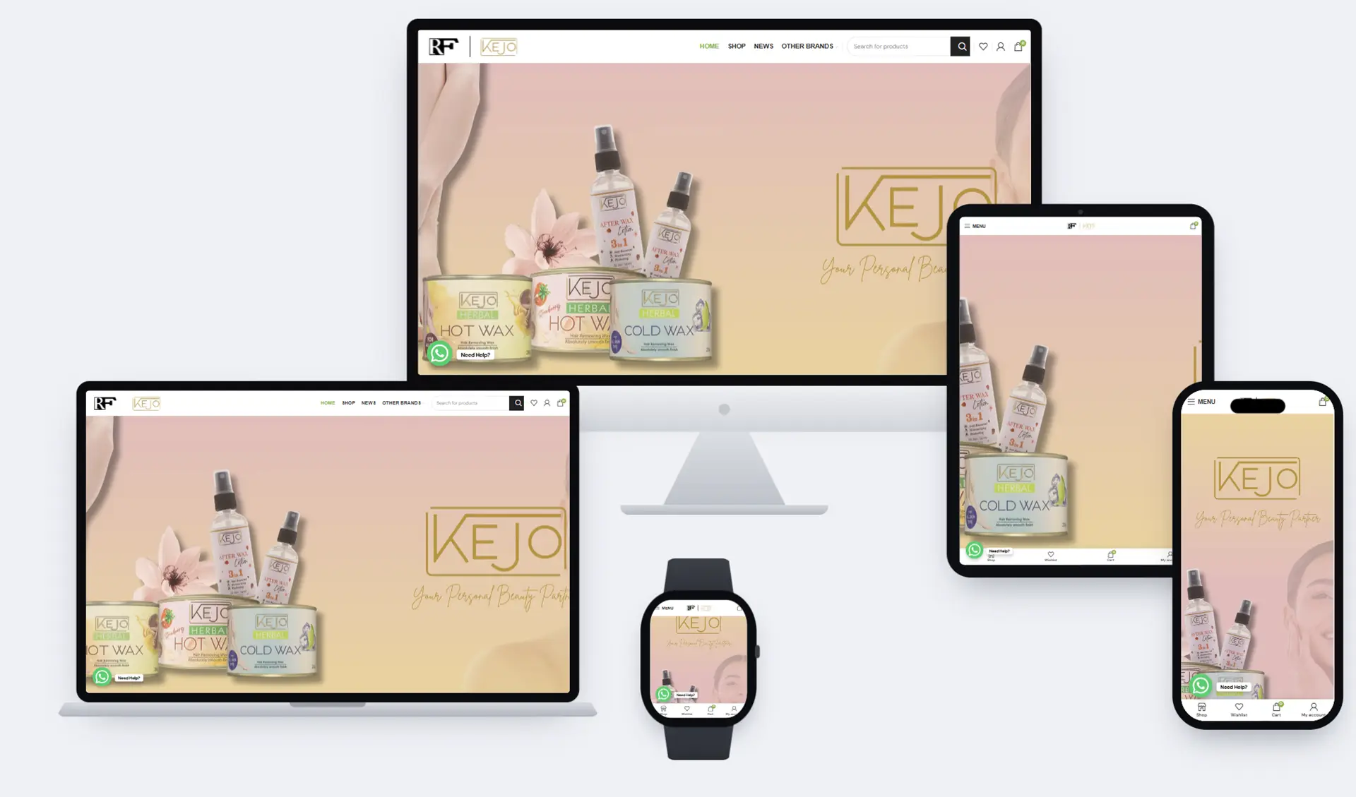 eCommerce Revamp | Kejo Personal Care (Sri Lanka) Case Study