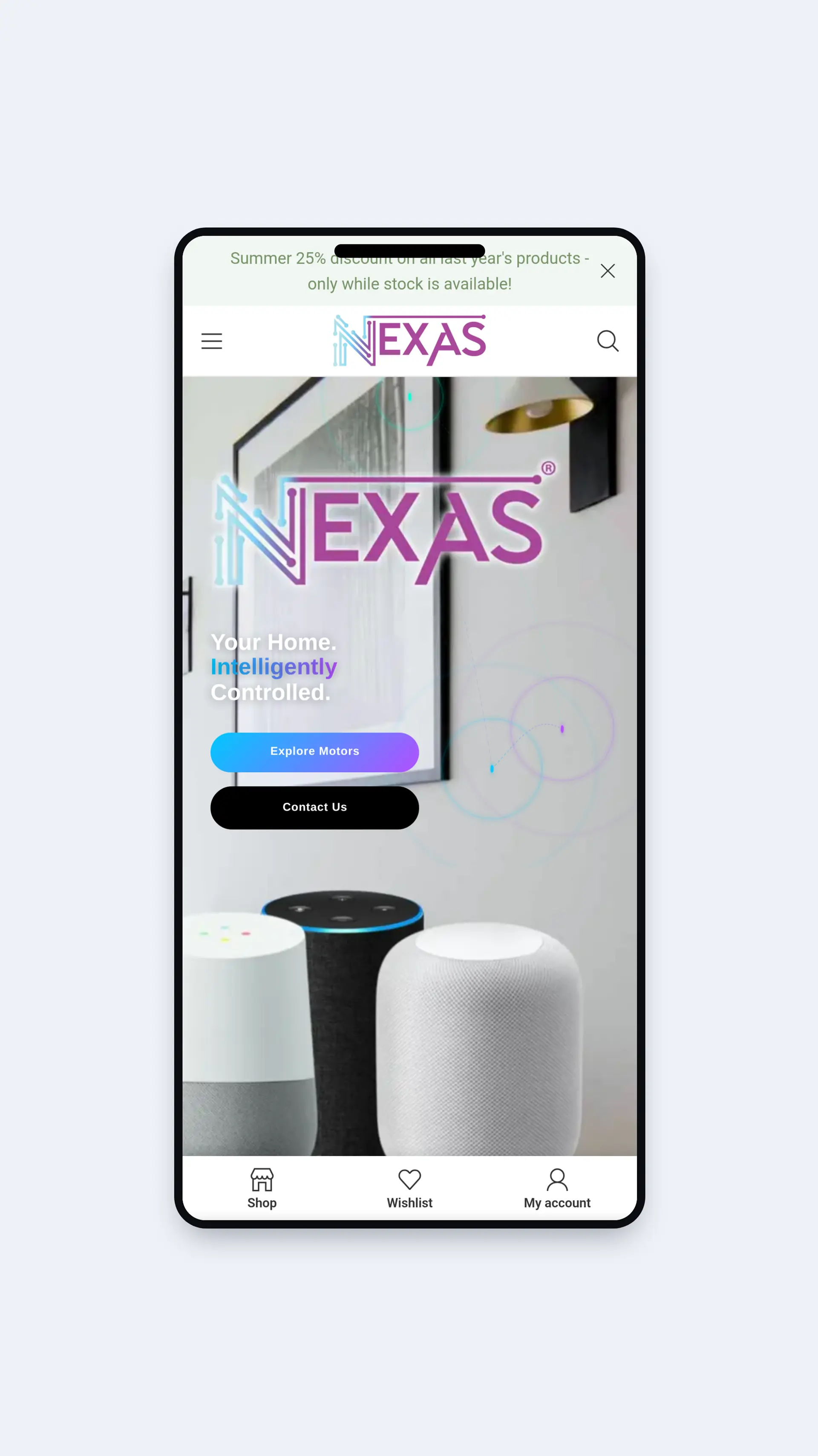 B2B Motorisation Store | Nexas Motors Smart-Home (Australia) Case Study